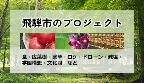 飛騨市のプロジェクト